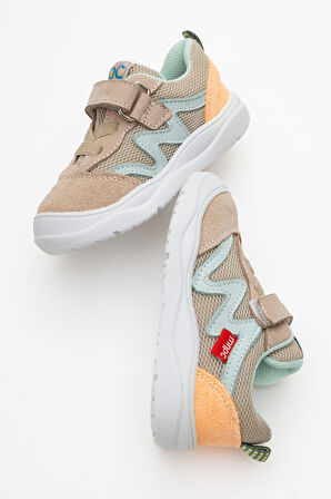 mnpc Unisex Çocuk Bej Günlük Spor Ayakkabı