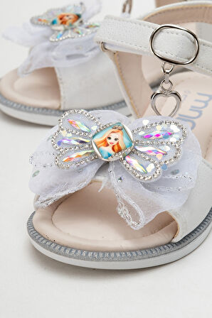 mnpc Kız Çocuk Gümüş Abiye Ayakkabı 