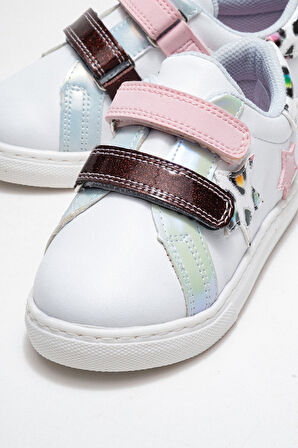 mnpc Kız Çocuk Beyaz Sneaker Ayakkabı