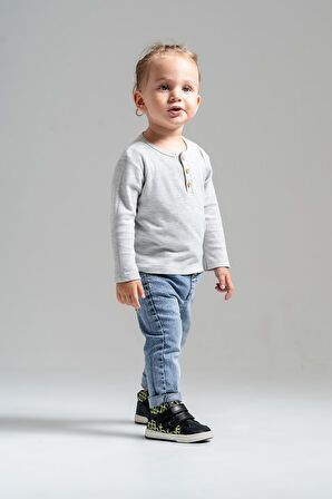 mnpc Erkek Çocuk Siyah Hakiki Deri Suya Dayanıklı Anatomik İlk Adım Bot