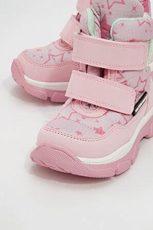 mnpc Kız Çocuk Pembe Su Geçirmez Anatomik Günlük Bot