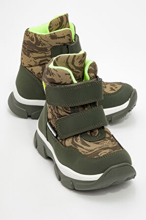 mnpc Erkek Çocuk Haki Su Geçirmez Anatomik Günlük Bot