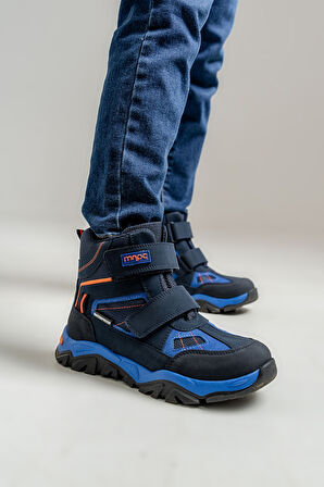 mnpc Erkek Çocuk Lacivert Su Geçirmez Anatomik Günlük Bot