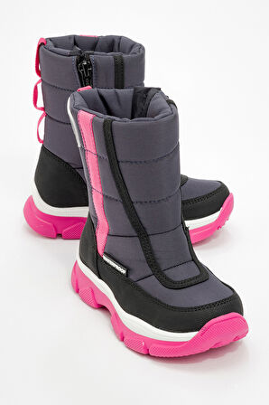 mnpc Kız Çocuk Gri Su Geçirmez Anatomik Günlük Bot