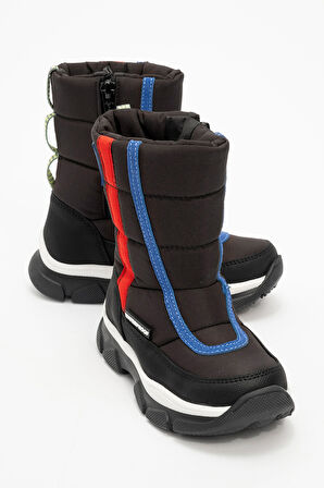 mnpc Erkek Çocuk Siyah Su Geçirmez Anatomik Günlük Bot