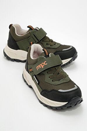 mnpc Erkek Çocuk Haki Su Geçirmez Anatomik Ayakkabı