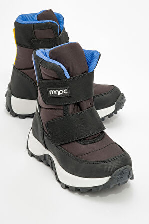 mnpc Erkek Çocuk Siyah Su Geçirmez Anatomik Günlük Bot