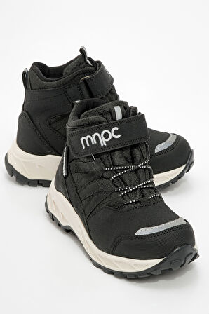 mnpc Erkek Çocuk Siyah Su Geçirmez Anatomik Günlük Bot