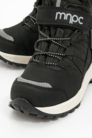 mnpc Erkek Çocuk Siyah Su Geçirmez Anatomik Günlük Bot