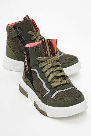 mnpc Erkek Çocuk Haki Suya Dayanıklı Anatomik Sneaker Günlük Bot