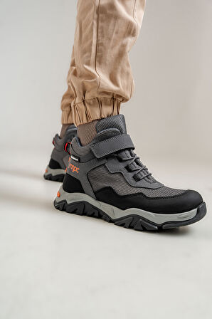 mnpc Erkek Çocuk Gri Su Geçirmez Anatomik Günlük Bot