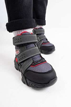 mnpc Erkek Çocuk Gri Suya Dayanıklı Anatomik Günlük Bot