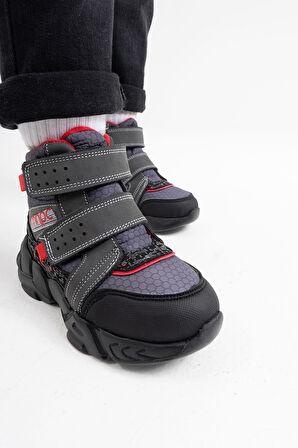 mnpc Erkek Çocuk Gri Suya Dayanıklı Anatomik Günlük Bot