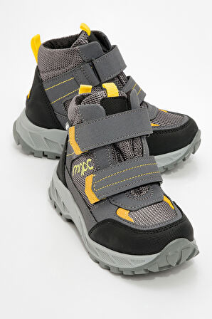 mnpc Erkek Çocuk Gri Su Geçirmez Anatomik Günlük Bot