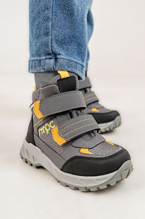 mnpc Erkek Çocuk Gri Su Geçirmez Anatomik Günlük Bot