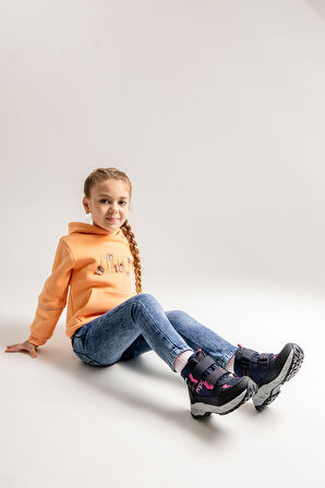 mnpc Kız Çocuk Laci-Fuşya Su Geçirmez Anatomik Günlük Bot