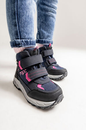 mnpc Kız Çocuk Laci-Fuşya Su Geçirmez Anatomik Günlük Bot