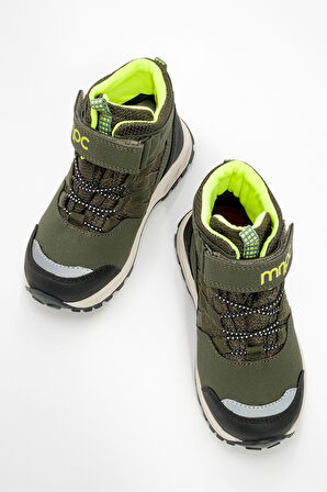 mnpc Erkek Çocuk Haki Su Geçirmez Anatomik Günlük Bot