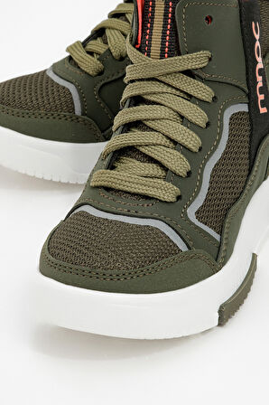 mnpc Erkek Çocuk Haki Suya Dayanıklı Anatomik Sneaker Günlük Bot