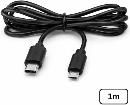 6003 Type C To Mikro Micro USB Şarj ve Data Ara Kablosu 1 Metre