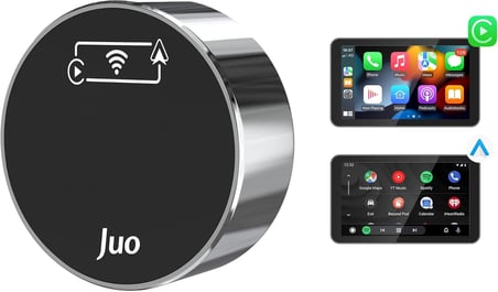 Kablosuz CarPlay Android Auto Kabloludan Kablosuza Çevirici USB ve Type-C Adaptör
