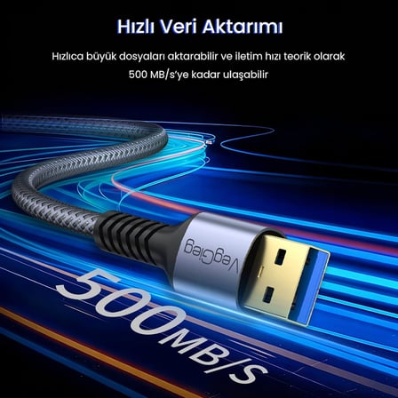 USB 3.0 Uzatma Kablosu 3 Metre