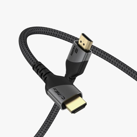 8K UHD HDMI 2.1 48 Gbps / 24K Gold/Alüminyum Gövdeli 8K 60Hz-4K 120Hz-2K 240HZ-FHD 240Hz Destekli 2 Metre Premium HDMI Kablo(C-HP-B1)