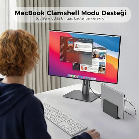 USB C HDMI Kablo (8K@60Hz,4K@240Hz,2K@360Hz) HDR HDCP Type C to HDMI 2.1 [Thunderbolt 5/4/3, DeX Mode Uyumlu], iPhone 15/16/17 Pro, MacBook iPad Pro/Air, Samsung S26 ile Uyumlu (2 Metre)