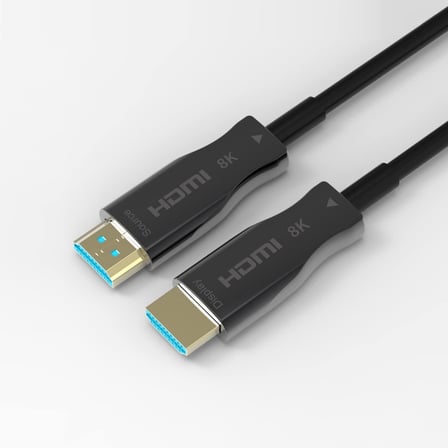 AOC Fiber Hdmi 2.1 Kablo - 48Gbps, 8K 60Hz, 4K 120Hz, 4K 60Hz, eARC, HDR, D-HDR, HDCP2.3, Dolby Vision, Dolby Atmos (5 Metre)