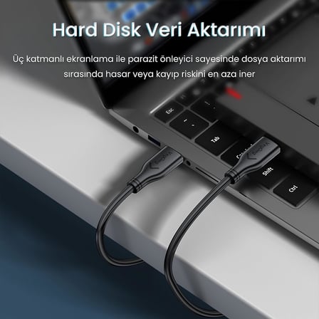 USB-A Male to Male Uzatma USB 3.0 Kablo 1.5 Metre