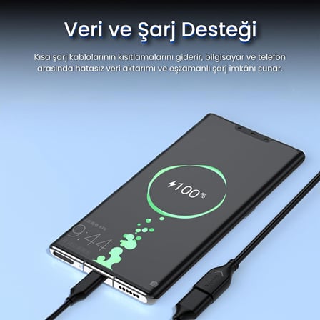 USB 2.0 Uzatma Kablosu 1.5 Metre