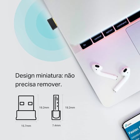 Archer T2U Nano, AC600 Nano Wireless USB Adaptör