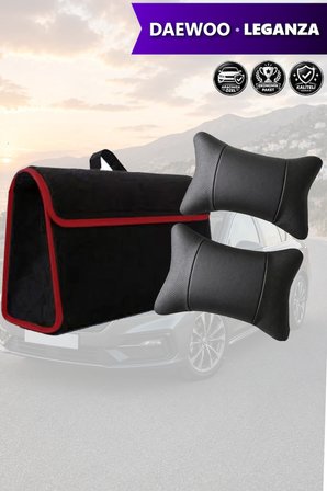 daewoo leganza İçin koltuk yastığı Bagaj çantası Siyah renk Lüks model
