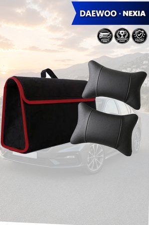 daewoo nexia İçin koltuk yastığı Bagaj çantası Siyah renk Lüks model