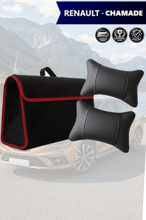 renault chamade İçin Siyah renk Bagaj çantası koltuk yastığı Lüks model