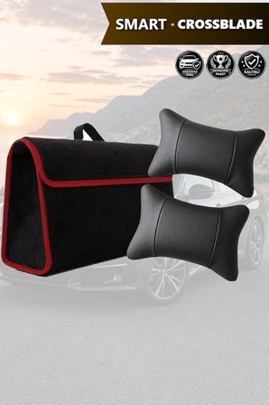 smart crossblade İçin Bagaj çantası koltuk yastığı Siyah renk Lüks model