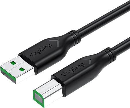 USB B Printer Tarayıcı Yazıcı Data Kablosu 3 Metre