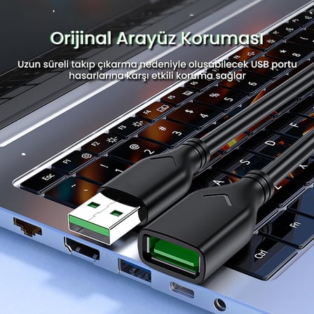 USB 2.0 Uzatma Kablosu 3 Metre