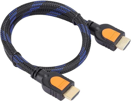 PX-05H 0.5 Metre Hdmi to Hdmi v2.0 Kablo, Kısa HDMI Erkek Erkek Görüntü ve Ses Aktarım Kablosu, 4K 2160p Ultra HD 3D Full HD TV Monitör Projeksiyon PC Laptop Oyun Konsolu Bağlantı Kablosu