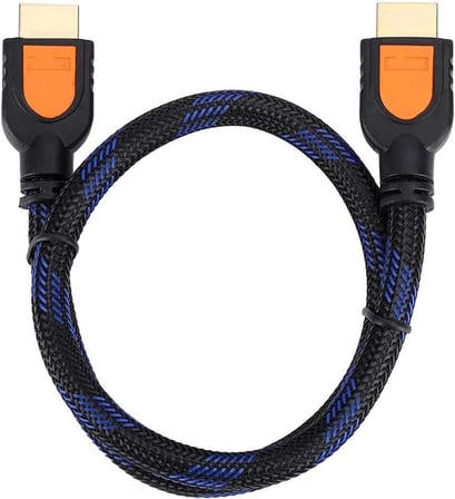 PX-05H 0.5 Metre Hdmi to Hdmi v2.0 Kablo, Kısa HDMI Erkek Erkek Görüntü ve Ses Aktarım Kablosu, 4K 2160p Ultra HD 3D Full HD TV Monitör Projeksiyon PC Laptop Oyun Konsolu Bağlantı Kablosu