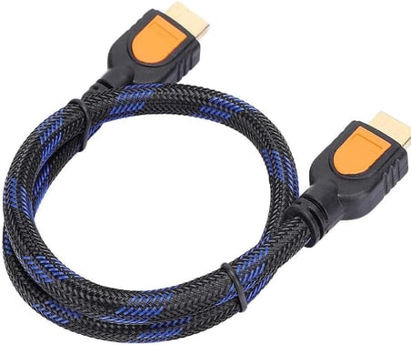 PX-05H 0.5 Metre Hdmi to Hdmi v2.0 Kablo, Kısa HDMI Erkek Erkek Görüntü ve Ses Aktarım Kablosu, 4K 2160p Ultra HD 3D Full HD TV Monitör Projeksiyon PC Laptop Oyun Konsolu Bağlantı Kablosu