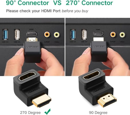 270 Derece HDMI to HDMI Dönüştürücü