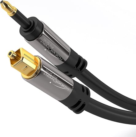 Optik ses Mini-TOSLINK kablosu – 1,5m