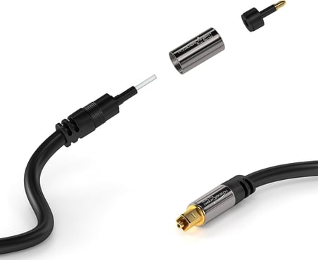 Optik ses Mini-TOSLINK kablosu – 1,5m
