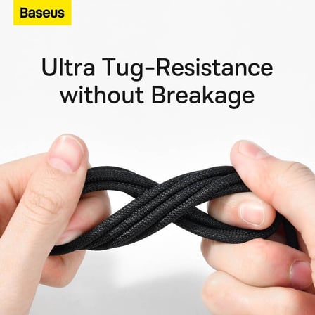 Tungsten Gold Hızlı Şarj Kablosu USB to Type-C 100W, 1m, Siyah