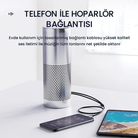 USB Type-C to 2 RCA Ses Kablosu 1.5 Metre