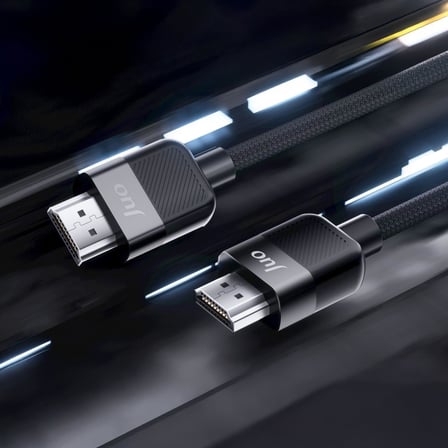 4K 60Hz 18Gbps HDR ARC HDCP Destekli HDMI 2.0 Örgülü Kablo 1 Metre