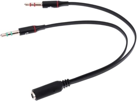 4457 Kulaklık Mikrofon Çevirici Ayırıcı Dönüştürücü Çoklayıcı Adaptör