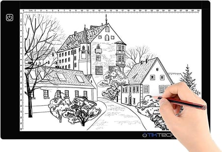 A4 Ultra-thin Portable LED Light Box Tracer USB Power Cable Dimmable Brightness LED Artcraft Tracing