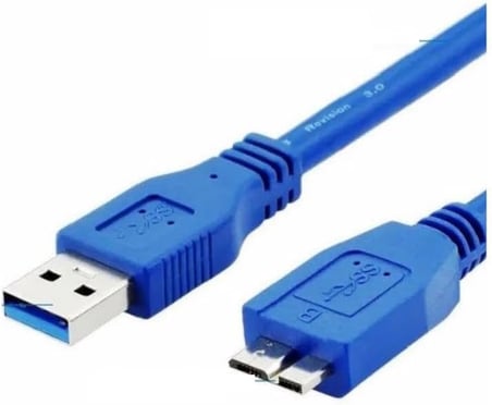 USB3.0 to Micro USB-B Harici Harddisk HDD Data Kablosu 1m